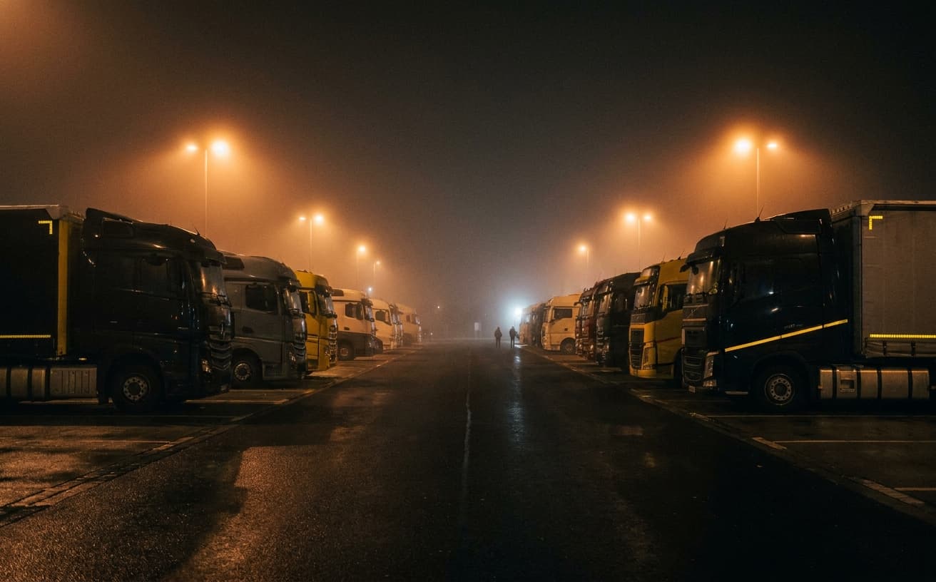 LKW-Diebstahl auf Rastplätzen: die ungelöste Lücke
