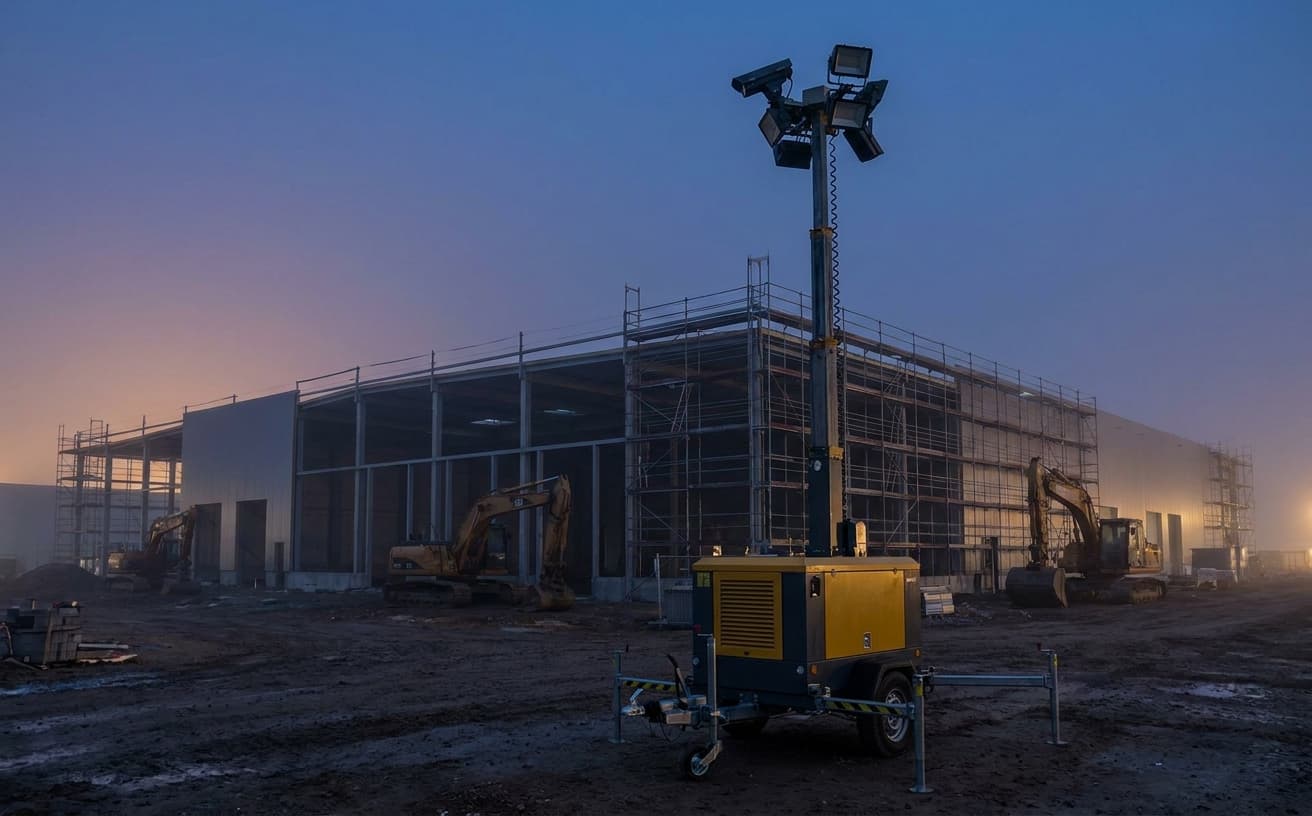 Mobile Videoüberwachung Baustelle: Leitfaden 2026